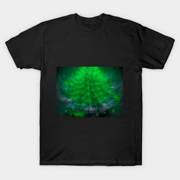 Abstract flower fractal T-Shirt by Tanyalovus